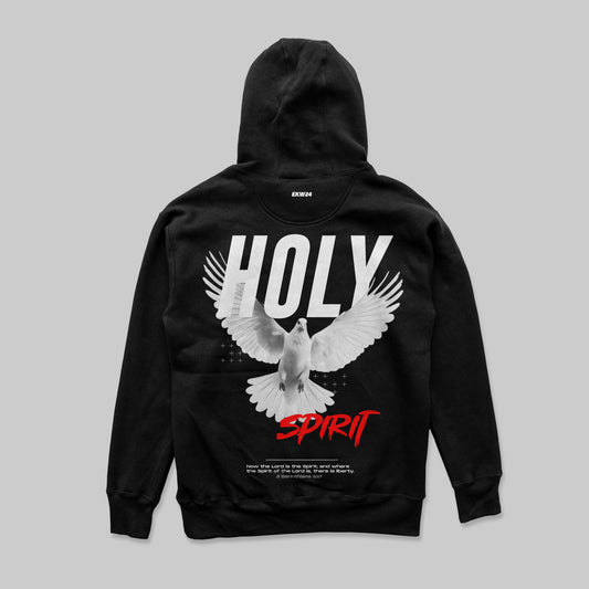 Hoddie Relaxed HOLY Black