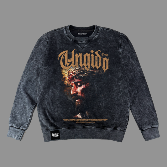 New Crewneck Stone wash relaxed UNGIDO