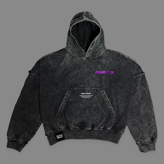 Hoodie Boxy Stone wash REDENTOR