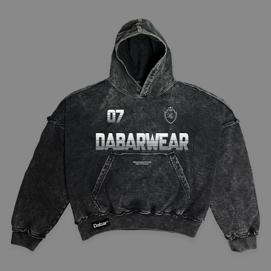 Hoodie Boxy Stonewash DABARWEAR