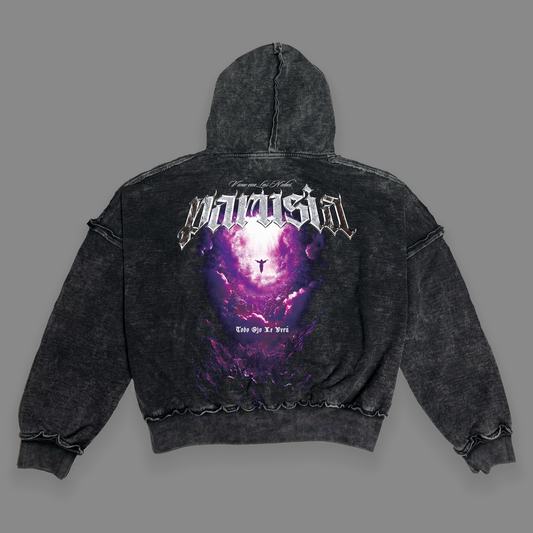 Hoodie Boxy Stonewash PARUSIA