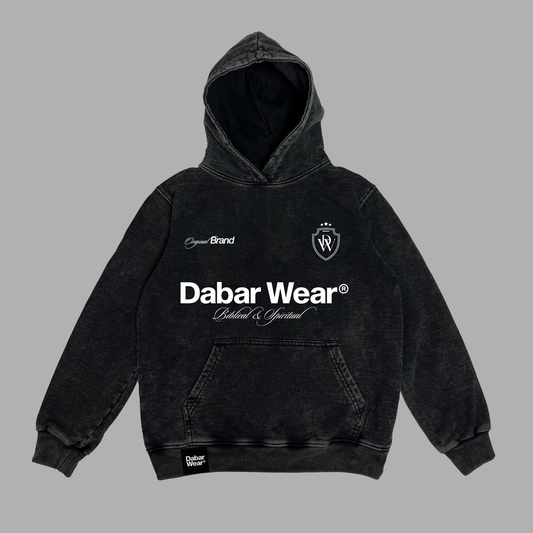 Hoodie Niño acid wash relaxed fit DABARWEAR® ORIGINAL BRAND