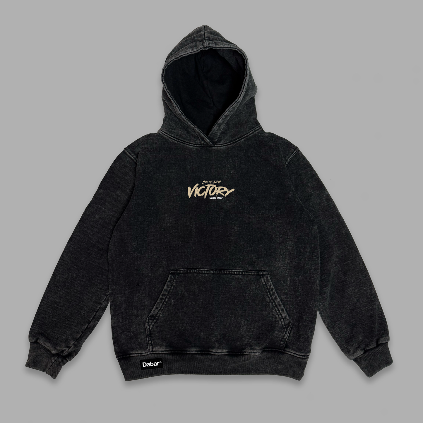 Hoodie Niño Stonewash "VICTORY" (Fit Relaxed)
