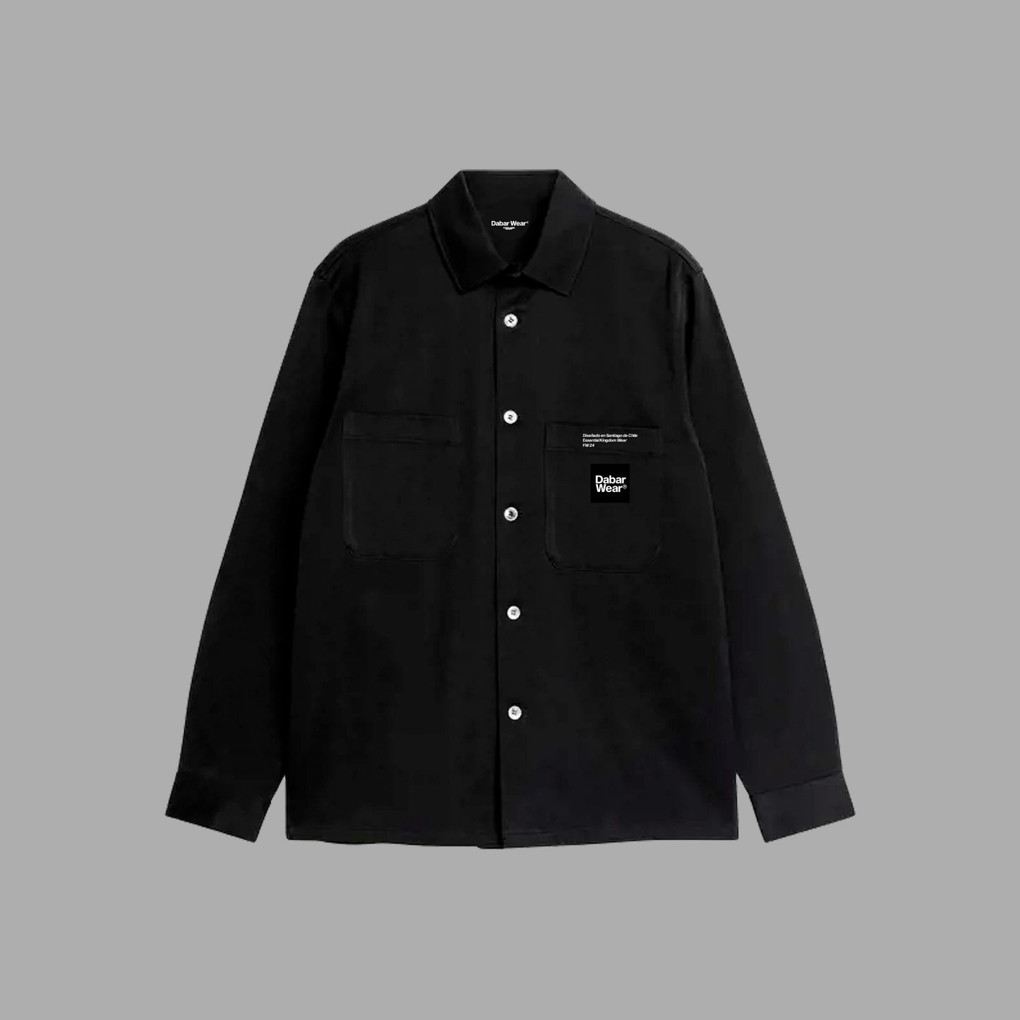 Overshirt Relaxed Fit PERFECT LOVE Black