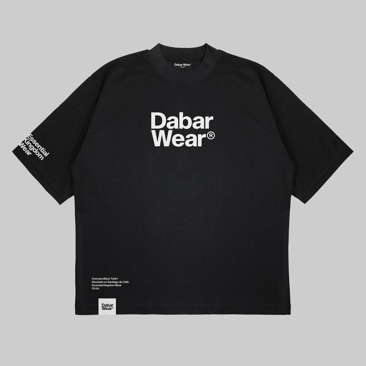 Tshirt Oversize Worthy Black