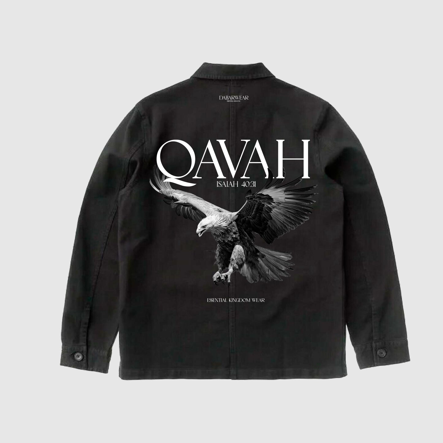 Overshirt Relaxed fit QAVAH Black