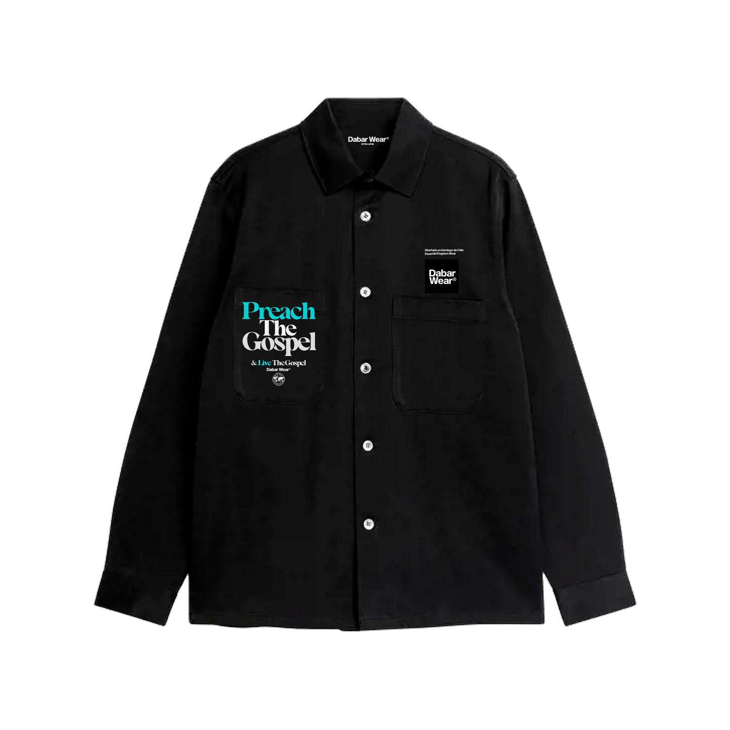 Overshirt Relaxed fit PREACH Black