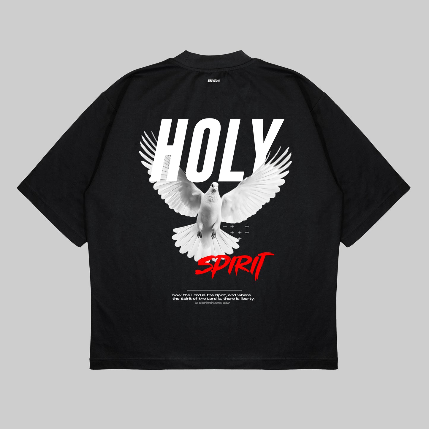 Tshirt Oversize Holy Black