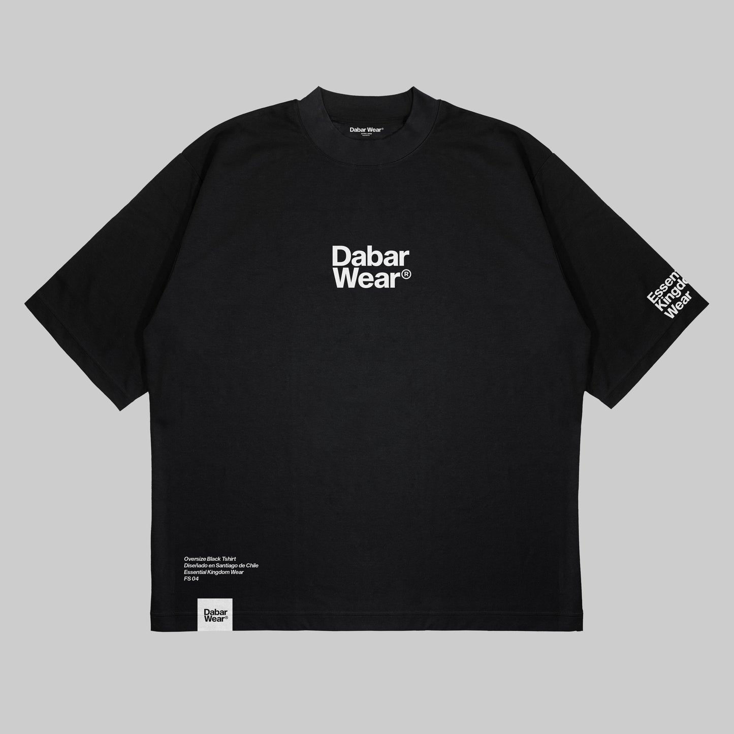 Tshirt Boxy Worthy Black