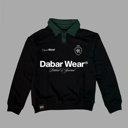 Polo collar Crewneck DABARWEAR®  ORIGINAL BRAND