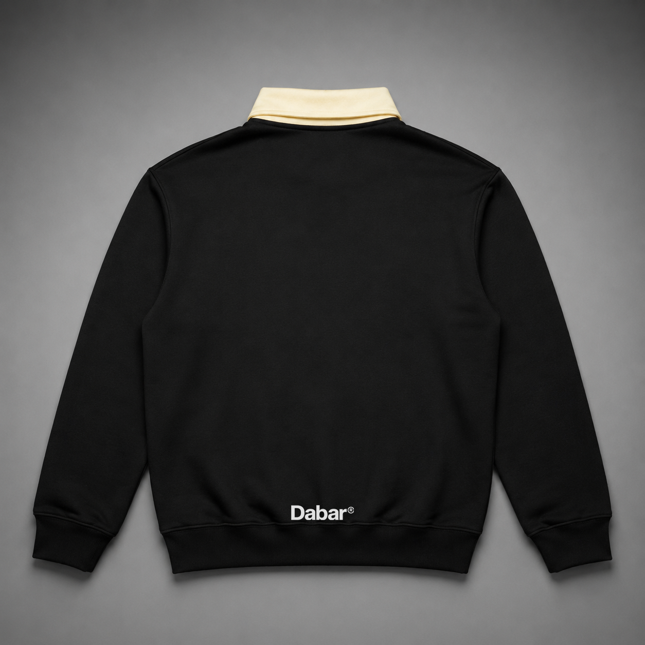 Polo Crewneck Beige "DABARWEAR® ORIGINAL BRAND" (Fit Regular)