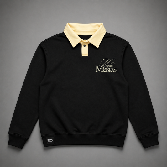 Polo Crewneck Beige "MESIAS" (Fit Regular)