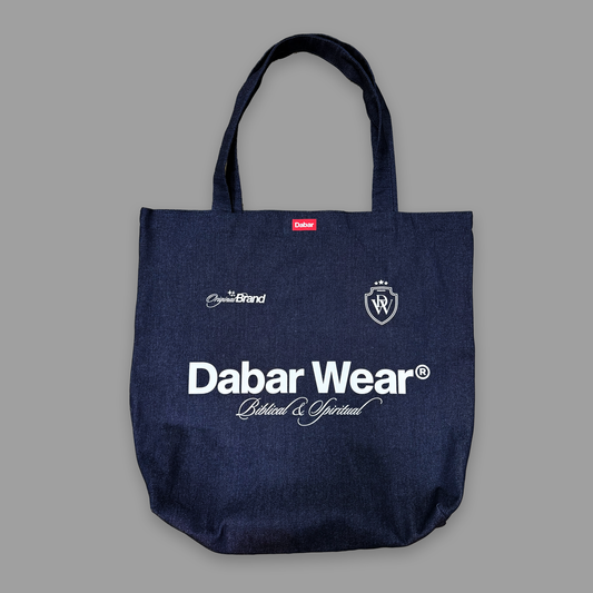 Tote Bag Jeans azul grande DABARWEAR CONCEPT
