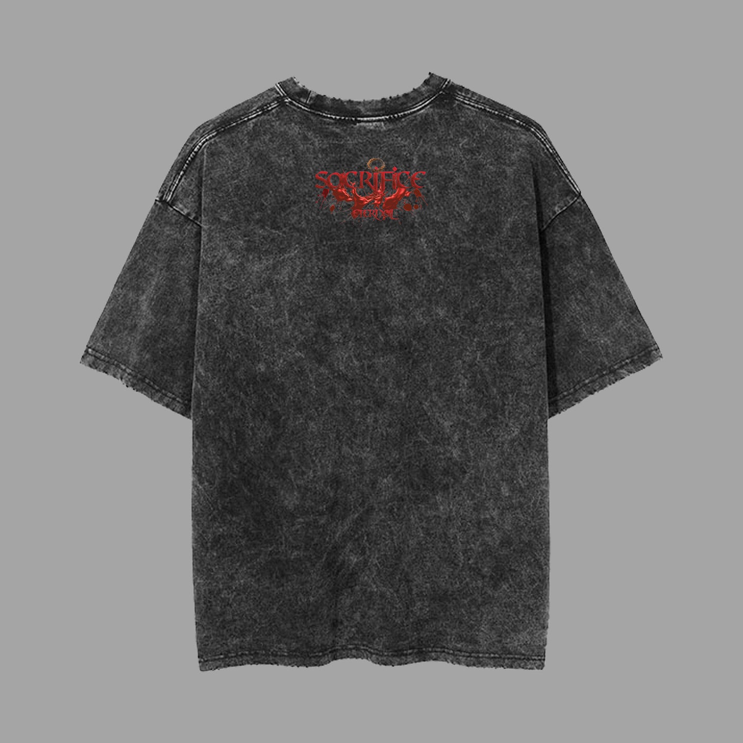 Tshirt Acid Wash Eternal Sacrifice