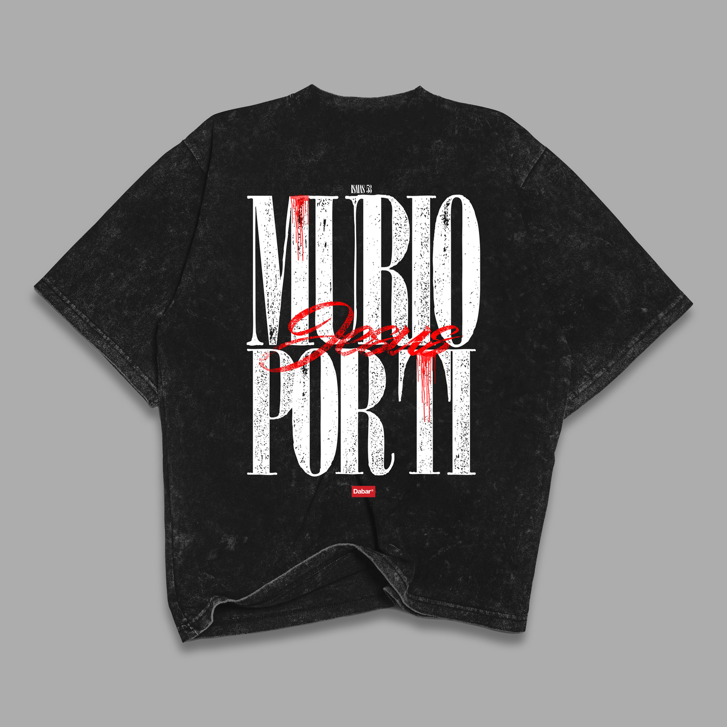 Tshirt acid wash Relaxed MURIO POR TI