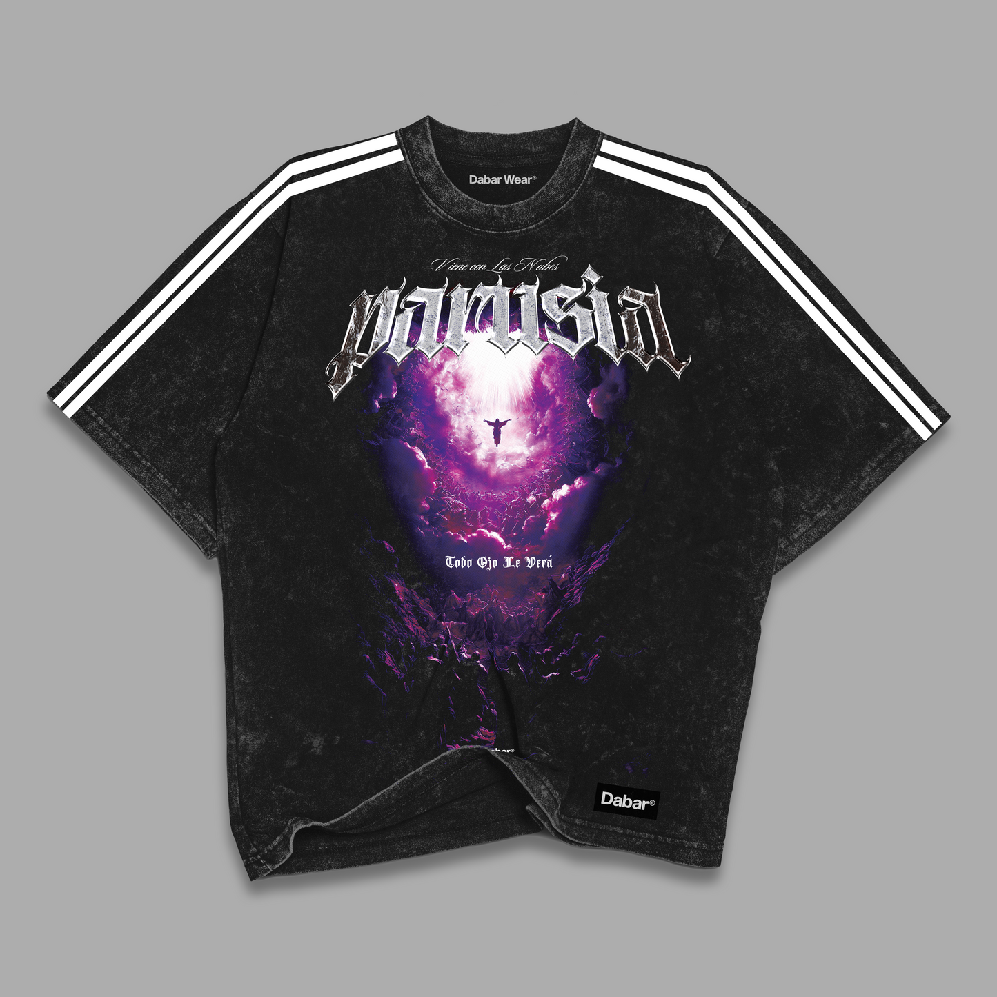 Tshirt Stonewash Lines Relaxed PARUSIA