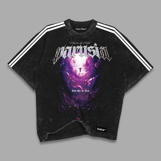 Tshirt Stonewash Lines Relaxed PARUSIA