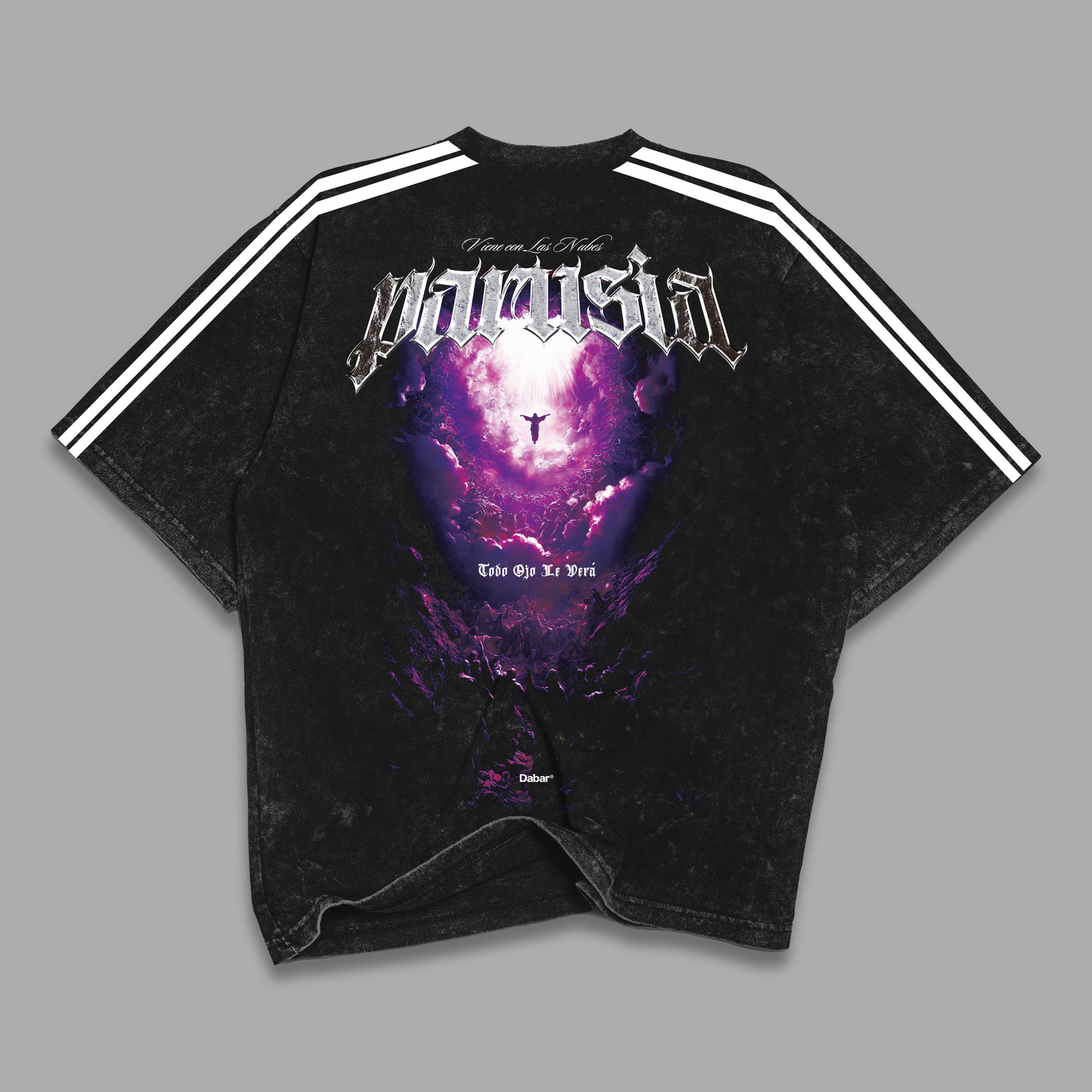 Tshirt Stonewash Lines Relaxed PARUSIA