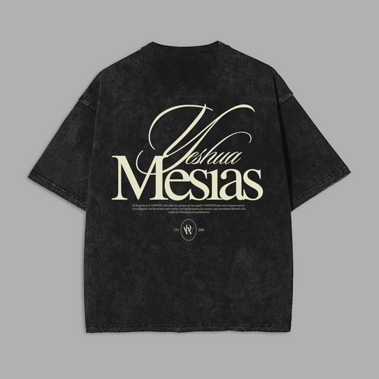Tshirt Boxy Acid Wash UnIsex MESIAS