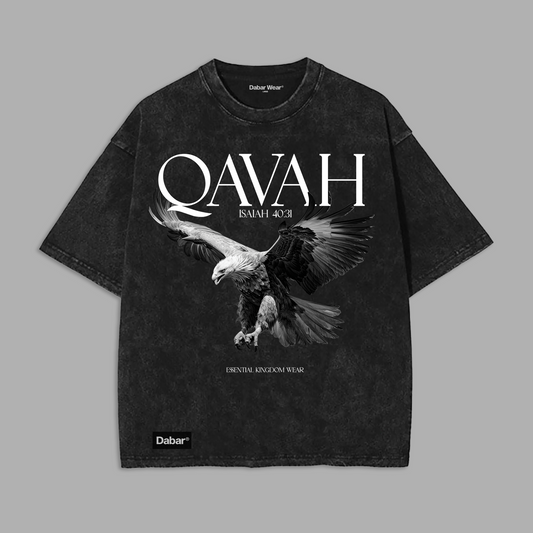 Tshirt Boxy Acid Wash UnIsex QAVAH