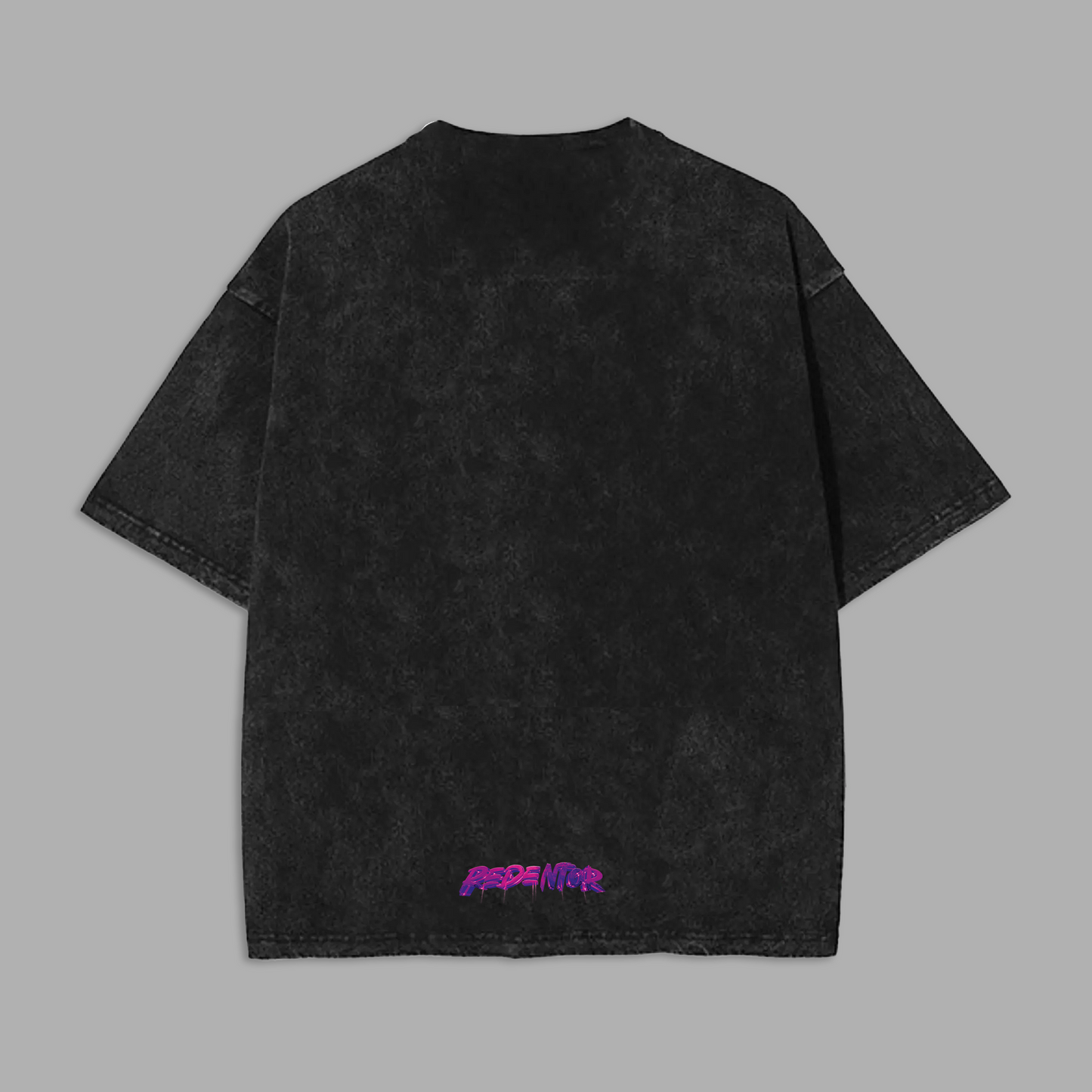 Tshirt Boxy Acid Wash UnIsex REDENTOR