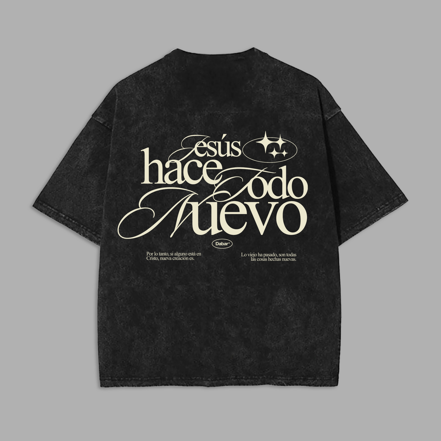Tshirt Boxy Acid Wash UnIsex TODO NUEVO