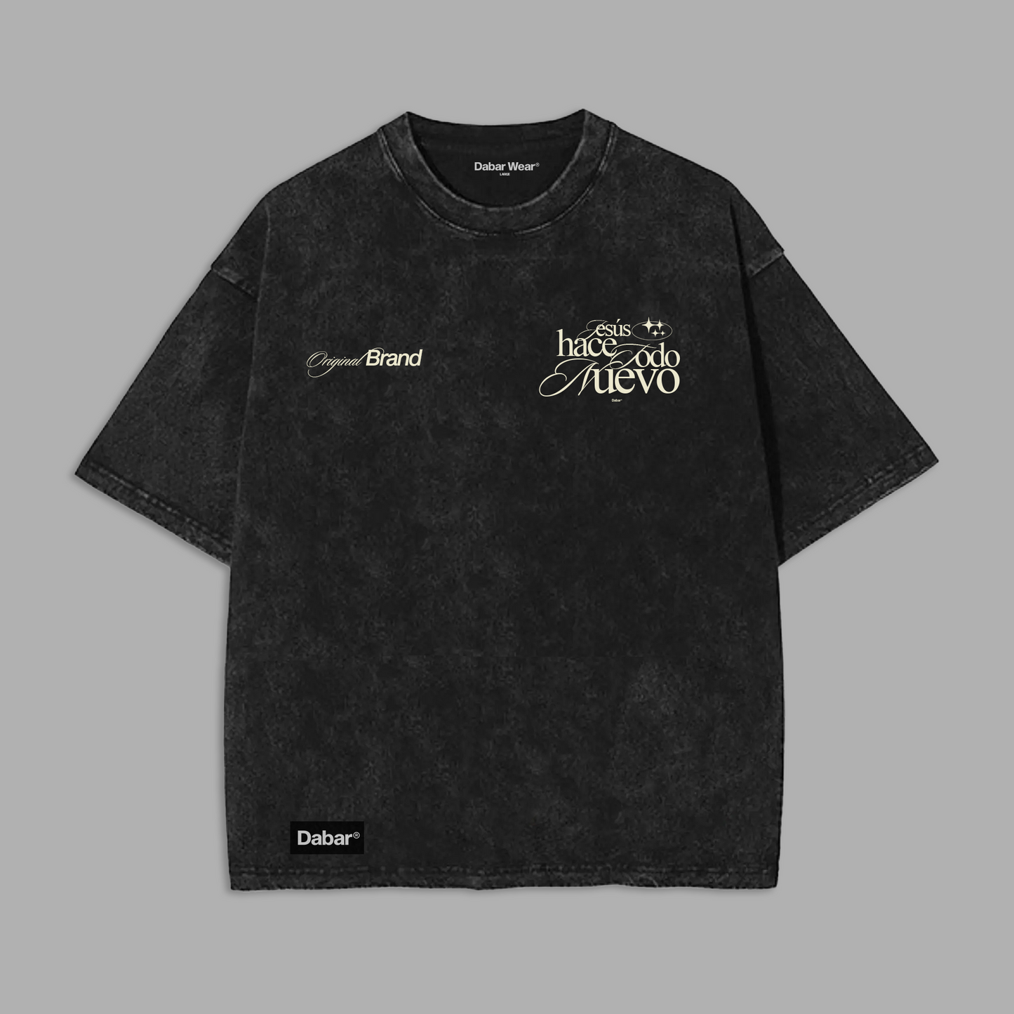 Tshirt Boxy Acid Wash UnIsex TODO NUEVO