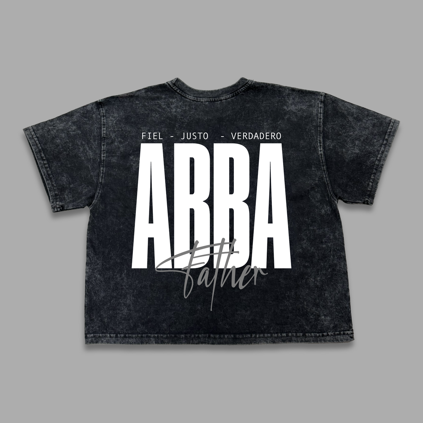 Tshirt Mujer Boxy stonewash ABBA