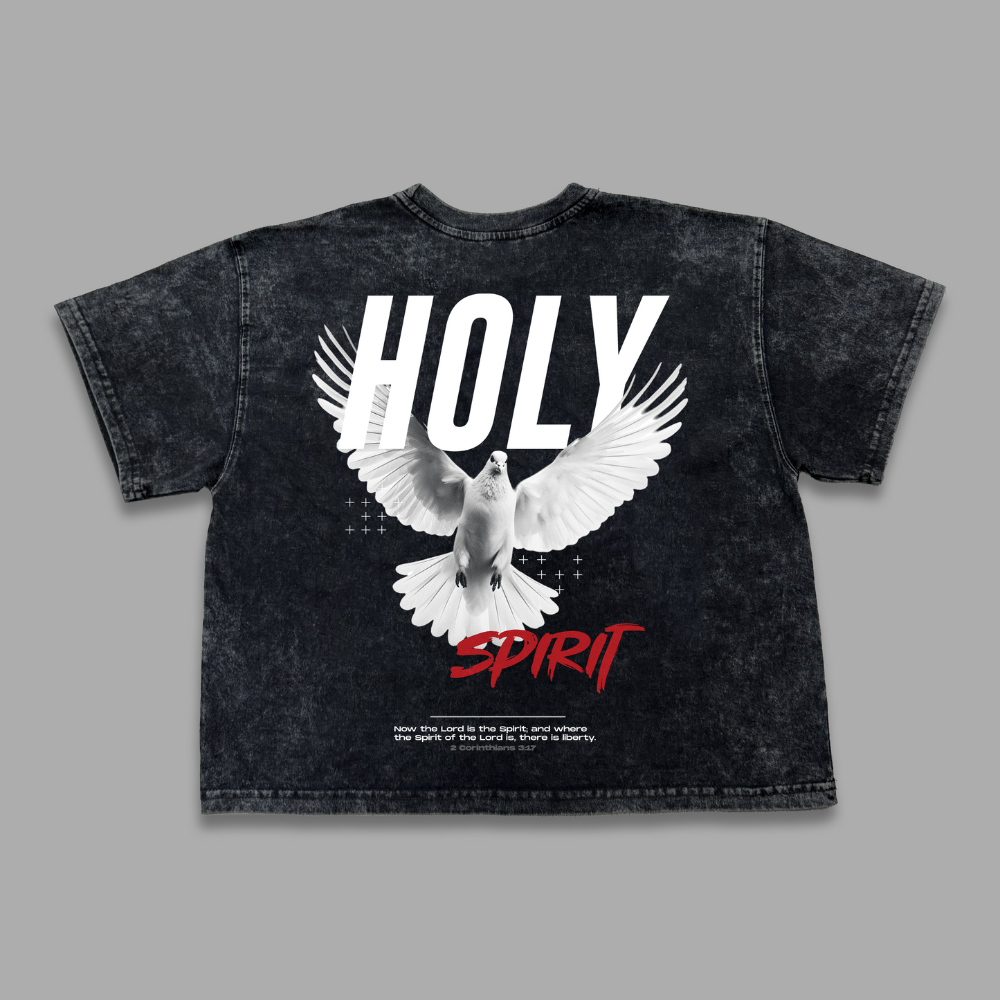 Tshirt Mujer Boxy stonewash HOLY