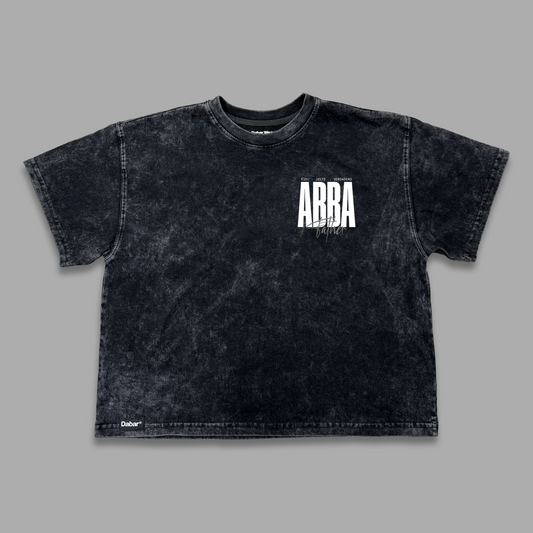 Tshirt Mujer Boxy stonewash ABBA